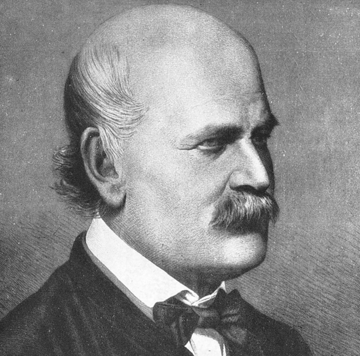 Portré rajz Semmelweis Ignácról